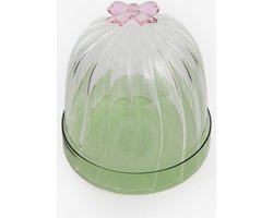 Sissy-Boy - Glazen stolp met roze strikje