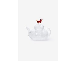 Sissy-Boy - Glazen theepot met hond