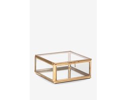 Sissy-Boy - Gouden glazen box vierkant