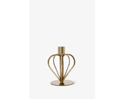 Sissy-Boy - Gouden glazen kandelaar hart small