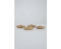 Sissy-Boy - Goudkleurige messing kleine kandelaar