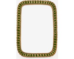 Sissy-Boy - Groene fotolijst - Scalloped design - Handgemaakt