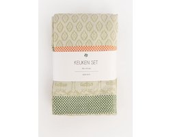 Sissy-Boy - Groene handdoek en theedoek