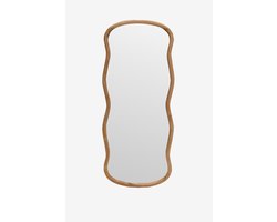 Sissy-Boy - Lichtbruine grote hangspiegel met golven