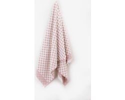 Sissy-Boy - Lichtroze geblokte handdoek