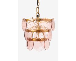 Sissy-Boy - Lichtroze scallop kroonluchter