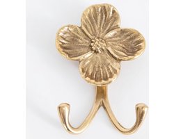 Sissy-Boy - Messing wandhaak bloem