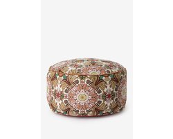 Sissy-Boy - Multicolour poef met bloemenprint