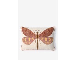 Sissy-Boy - Oranje jacquard kussen dragonfly