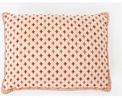 Sissy-Boy - Rood geruit jacquard kussen