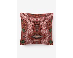 Sissy-Boy - Rood kussen met bloemendessin