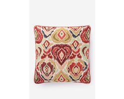 Sissy-Boy - Rood kussen met ikat print