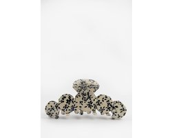 Sissy-Boy - Witte haarklem met stippen