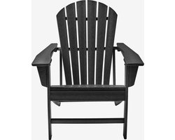 Sissy-Boy - Zwarte fanback chair