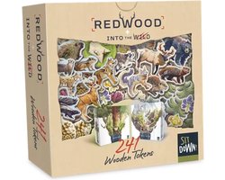 Sit-Down! Games - Redwood Uitbreiding - 241 Wooden Tokens