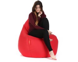 Sit on it Zitzak Dropseat Rood - 100 x 70 x 80 cm