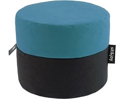 Sit&joy - Duo Rondo - Poef - Zitzak - Mint Blauw
