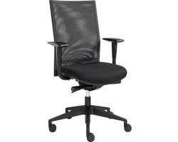 Sitlife Bureaustoel Model Venus. Budget bureaustoel met netwave rug. 3 jaar garantie.