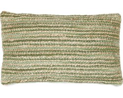 Sizo Handmade Kussen Delhi 30 x 50 cm - Olive