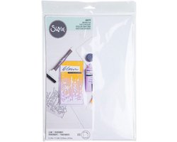 Sizzix Heat Resistant Acetate Sheets Frosted