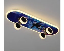 Skateboard Lamp - Plafondlamp - Skate Board - Lamp - Kinderkamer - Plafond