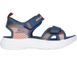 Skechers Microspec-Splash - Jongens Sandalen - Navy