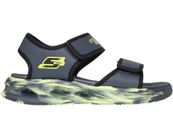 Skechers S Lights-Sola Glow Zandal-Fus - Jongens Sandalen - Grijs