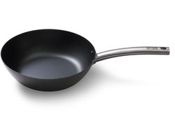 Skottsberg - Carbon Steel - Wokpan - Plaatstaal - Inductie - ø 28 cm - Alle warmtebronnen