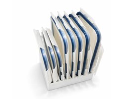 Skushy dekselhouder voor IKEA 365+ vershoudbakdeksels - verticale lade organizer