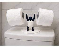 Skushy Strongman Toiletrolhouder 1 Stuk - WC Rolhouder - Staande Toiletpapier Houder - Grappige Sterke Man Badkamer Decoratie