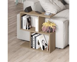 Skye Decor, Salontafel, Homemania - Natural, Gemelamineerde spaanplaat, Naturel, 60 x 20 x 60 cm