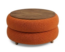 Skye Decor Venüs – Salontafel – Oranje – Spaanplaat – Teddy – Ø70 x 40 cm