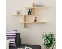 Skye Decor- Wandplank - Eik - 80,5 x 123 x 22 cm