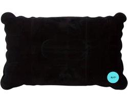 SL17 Ergonomisch Reiskussen - Opblaasbaar Kussen - Ideaal voor op Reis - Zwart Design