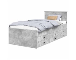 Slaapbank met Opbergruimte - Daybed Bank - Multifunctioneel Gebruik - Waterafstotende Afwerking - 200 x 93 cm