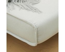 Slaapbank – Opklapbare Sofa – Bedbank – Logeerbed – Relaxstoel – Verstelbare Rugleuning – Linnen Bekleding – Stevig Roestvrijstalen Frame