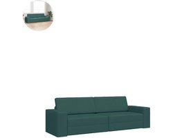 Slaapbank - Uitklapbaar - Slaapstoel - Logeerbed - Zetelbed - Slaapfauteuil - Vouwbed - 2 persoons - Zeer comfortabel - Groen