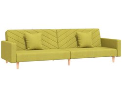 Slaapbank - Uitklapbaar - Slaapstoel - Logeerbed - Zetelbed - Slaapfauteuil - Vouwbed - 2 persoons - Zeer comfortabel - Groen