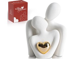 Slaapkamerdecoratie voor koppels - Romantisch porseleinen beeld en sculptuur