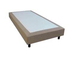 Slaaploods.nl Basic - Boxspring zonder matras - 100x220 cm - Eenpersoons - Beige