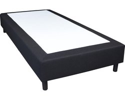 Slaaploods.nl Basic - Boxspring zonder matras - 70x200 cm - Eenpersoons - Zwart