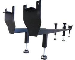 Slaaploods.nl Verstelbare potenset Base - tweepersoons - 120  cm - Zwart