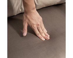 Slaapstoel Medahomestore VelvetEase – Luxe - 63x73x81 cm - Bruin - – Luxe Opklapbed Bedfunctie & - Medahomestore