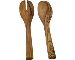 Slacouvert - olijfhout - 26 cm