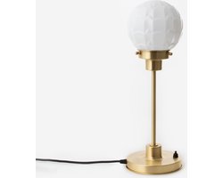 Slanke Tafellamp Artichoke 20's Messing - Art Deco Trade