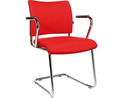 Sledestoel SEAT POINT, gaas of bekleding, zonder armleuningen, stapelbaar, set van 2