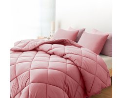 Sleep Comfy - Deluxe 2-in-1 Herfst Dekbed - 200x200 cm - Potpourri - Dekbed zonder overtrek - Ademend & Anti Allergie - Hoesloos Dekbed - Stijl, Comfort en Innovatie voor Elke Dag & Nacht - Camping & In de Caravan