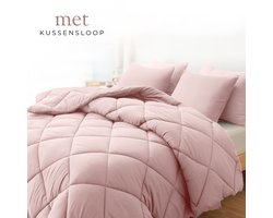 Sleep Comfy - Deluxe 2-in-1 Herfst Dekbed - 200x220 cm - Potpourri - met Kussensloop 60x70 cm - Dekbed zonder overtrek - Ademend & Anti Allergie - Hoesloos Dekbed - Stijl, Comfort en Innovatie voor Elke Dag & Nacht - Camping & In de Caravan