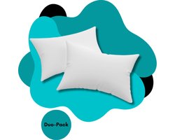 SleepGoods® - Classic Series - Hoofdkussen - Set van 2 stuks - Hotel Kwaliteit - Wit - 60x70 cm - Anti Allergie - Wasbaar - Nederlands - Hoge Kwaliteit