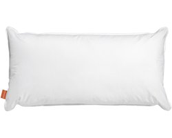 sleepling 40 x 80 cm waterkussen | orthopedisch hoofdkussen | hoes van 100% katoen | Made in EU | wasbaar tot 40 graden | wit